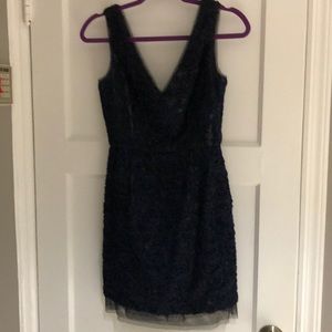 BCBG dark blue cocktail dress